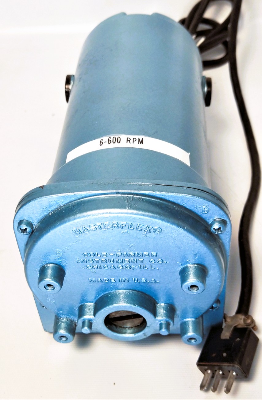 Used Cole-Parmer Masterflex 7553-20 Pump Drive with Masterflex Solid State Speed Controller (6-600rpm)