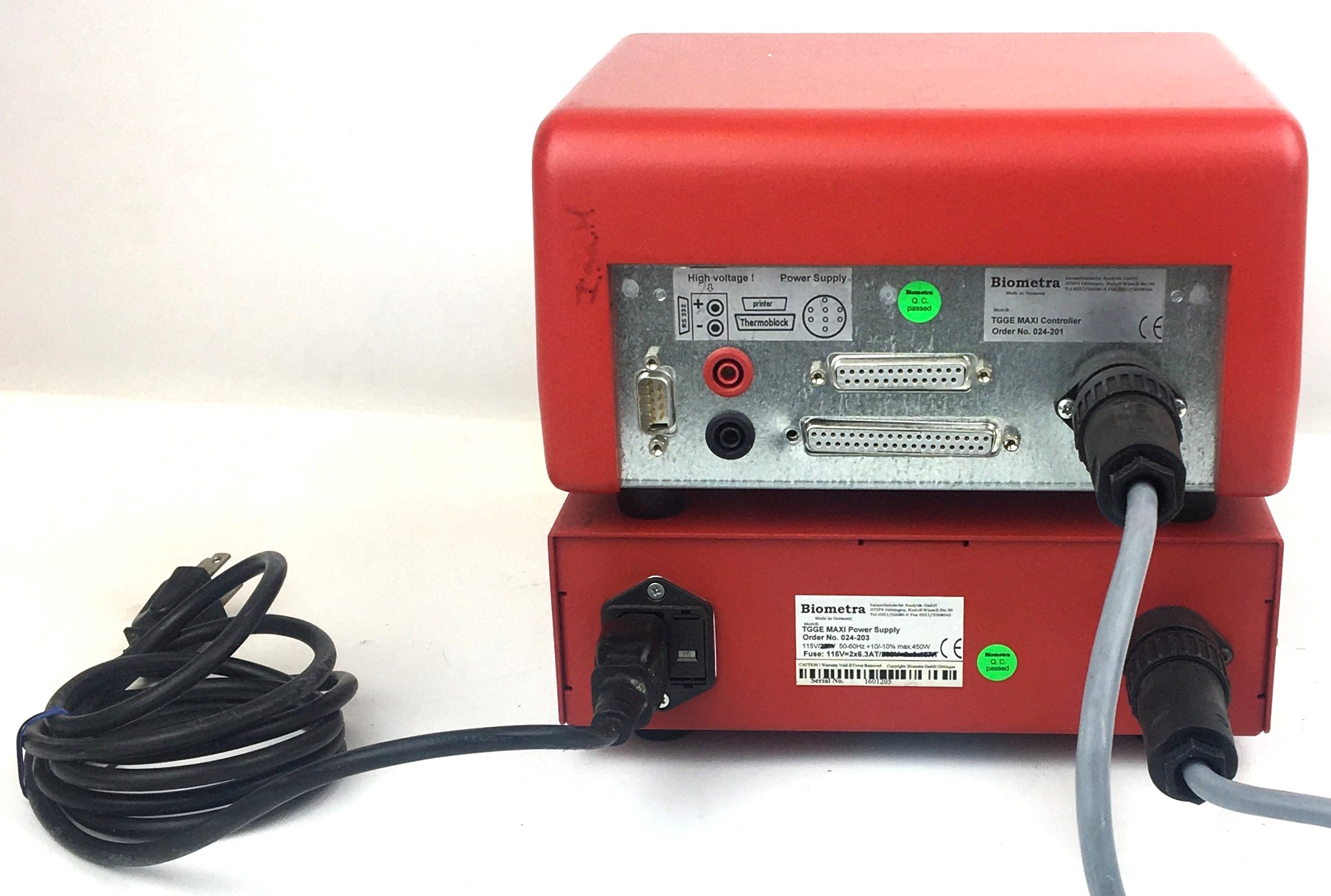 Used Biometra TGGE MAXI Electrophoresis Control and Power Supply