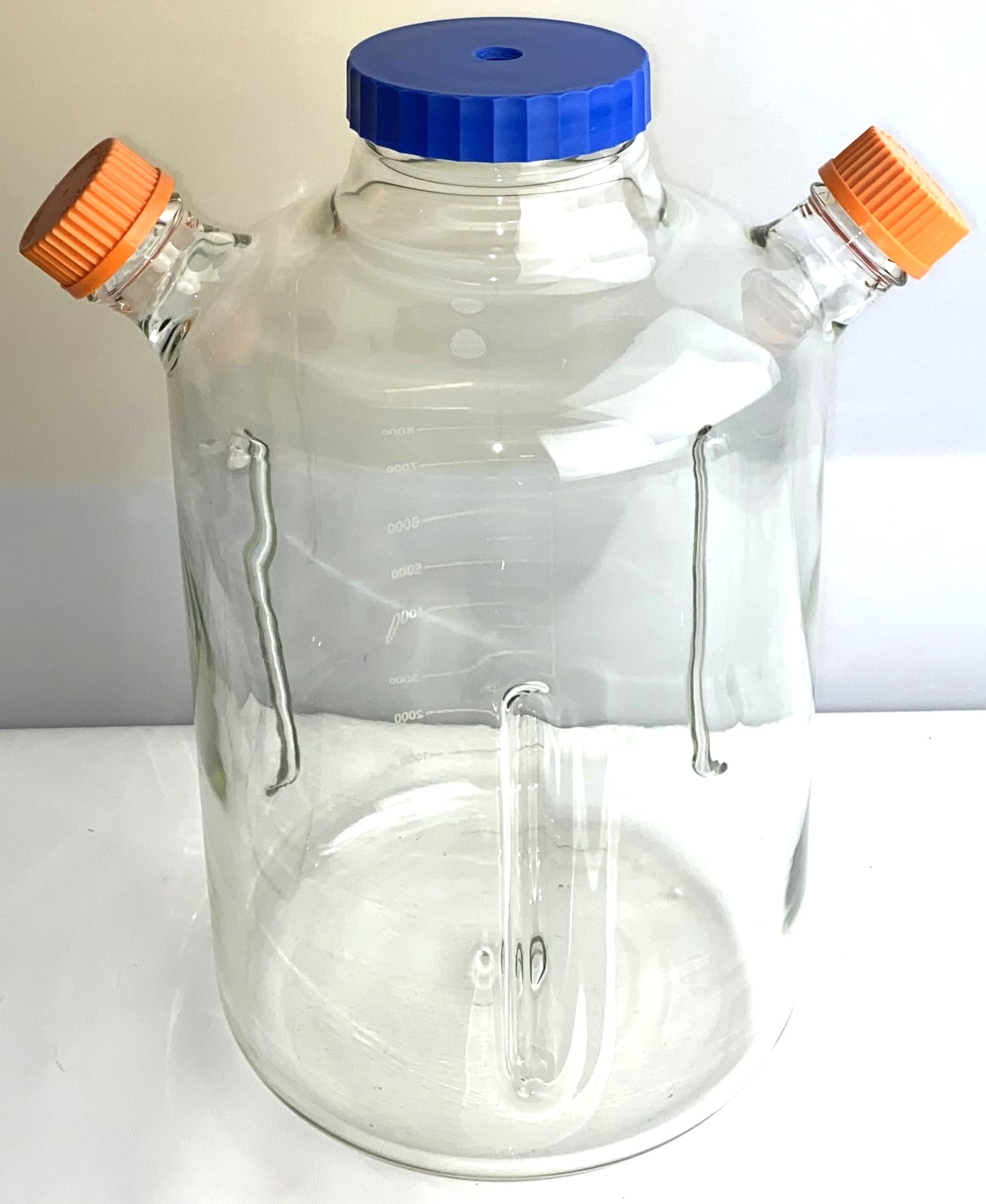 Used Corning ProCulture 4502-8L Double Sidearm Spinner Flask (8000mL)