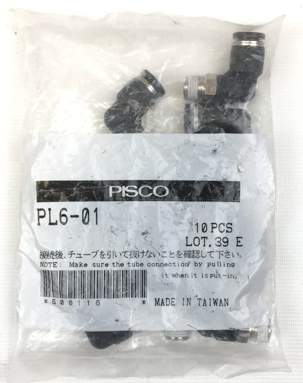 New Open Box Pisco PL6-01 Orifice Fitting (Pack of 10)