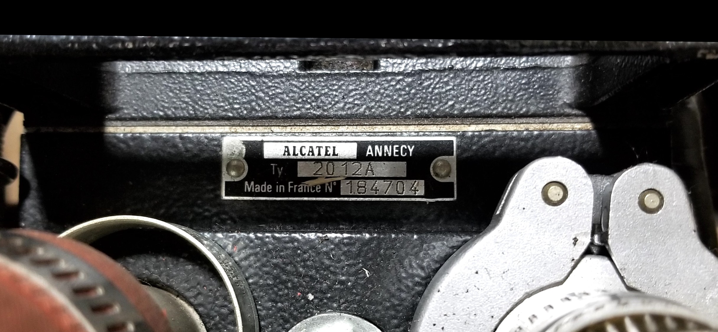 Used Alcatel M2012A Rotary Vacuum Pump (11cfm)