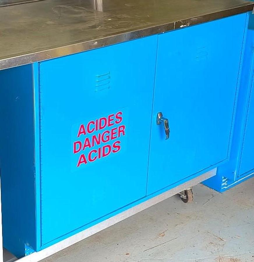 Used Acid Storage Cabinet