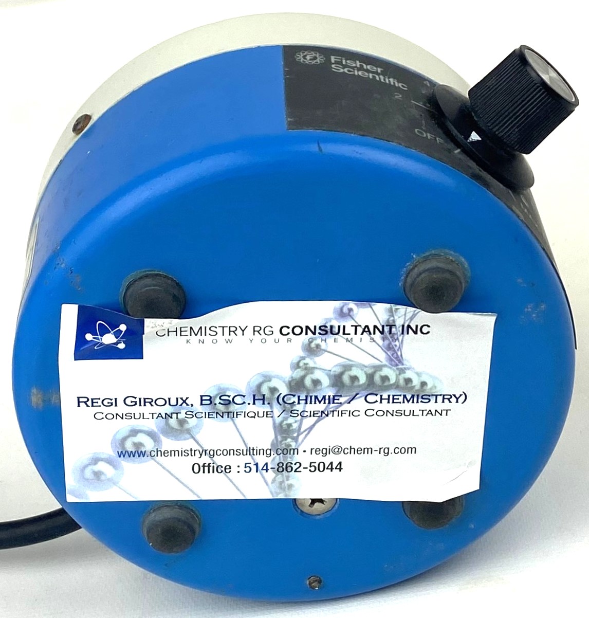 Used Fisher Thermix 120MR Magnetic Stirrer (5"Diam Plate)