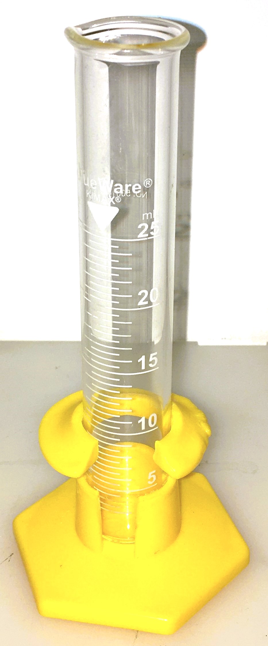 New 25mL Graduated Cylinder - Assorted Brands
