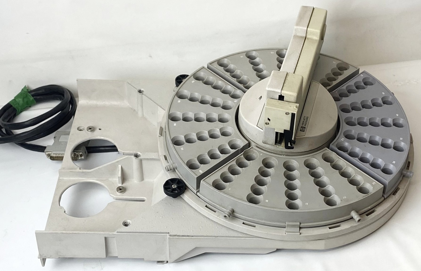 Used Hewlett Packard 18596C  Automatic Liquid Sampler Tray (100-Place)