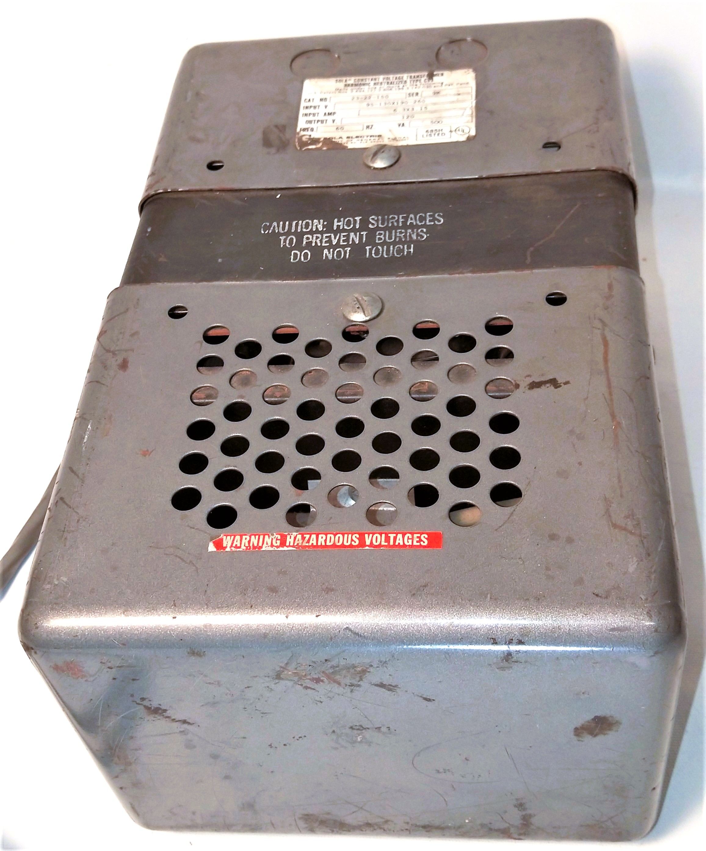 Used Sola 23-22-150 Constant Voltage Transformer