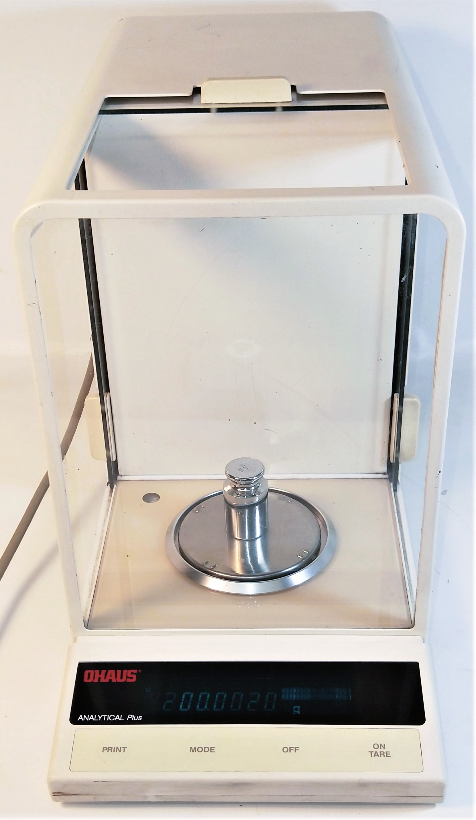 As is Ohaus Analytical Plus AP210S Analytical Balance (210g x 0.1mg) - FOR PARTS