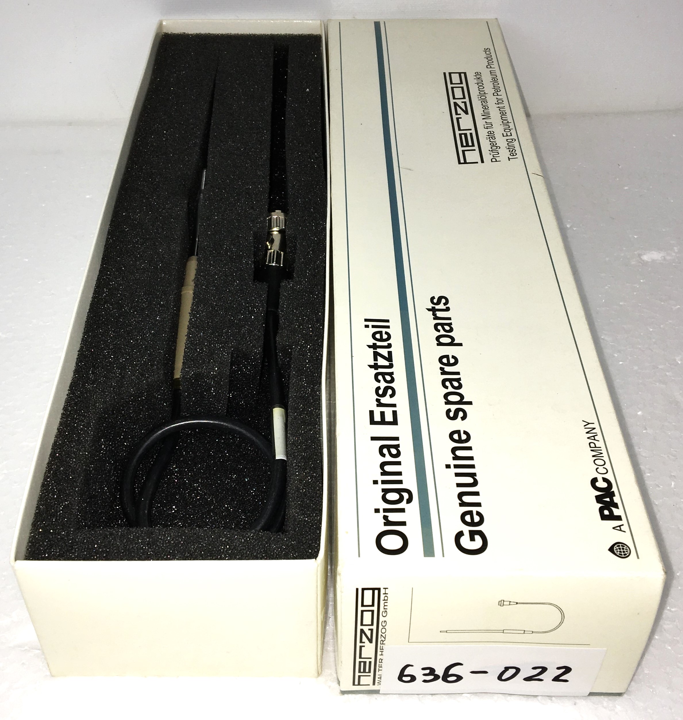 New Open Box Herzog 636-022 Temperature Probe