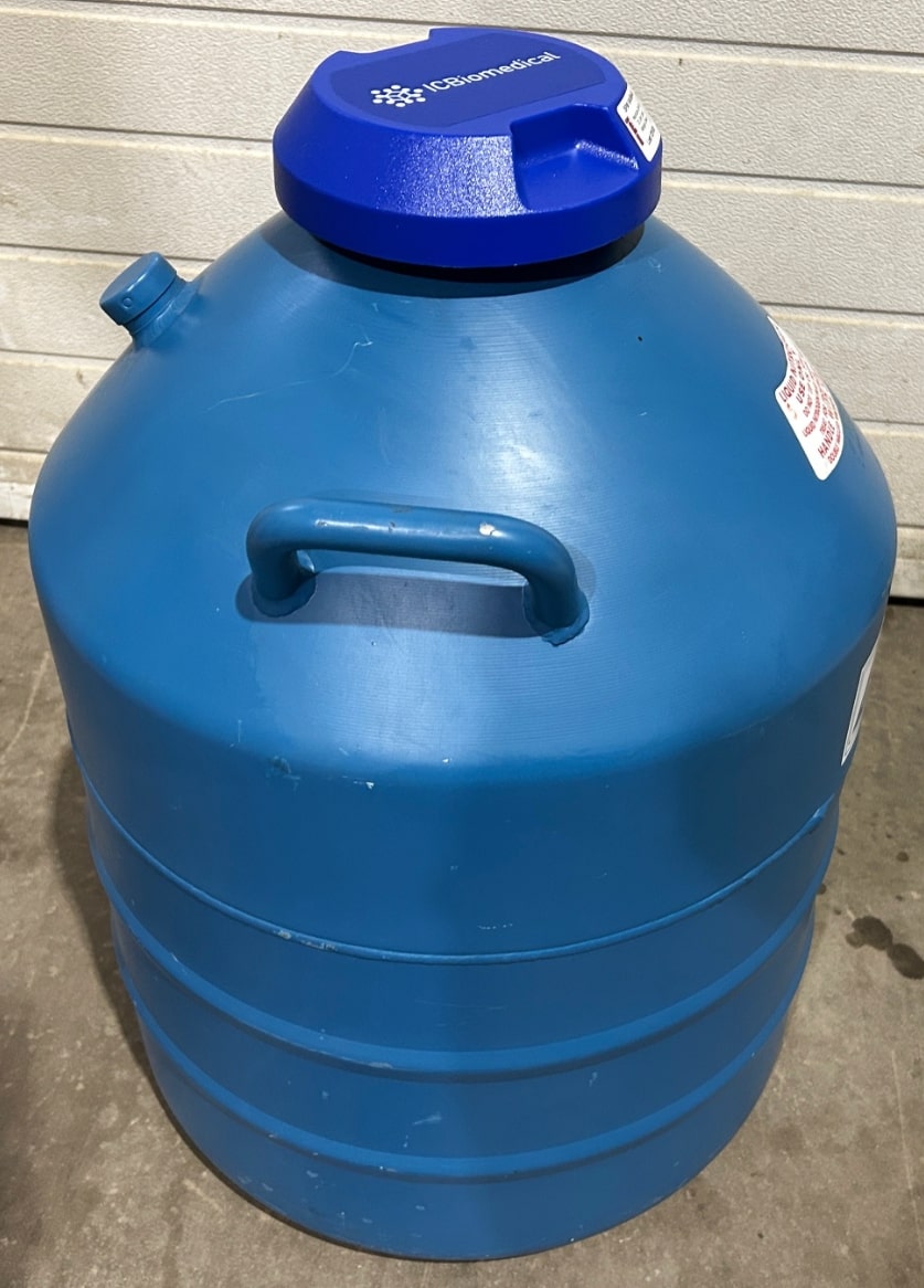 Used IC Biomedical Aptec/NRD Cryogenic Storage Tank (20L)