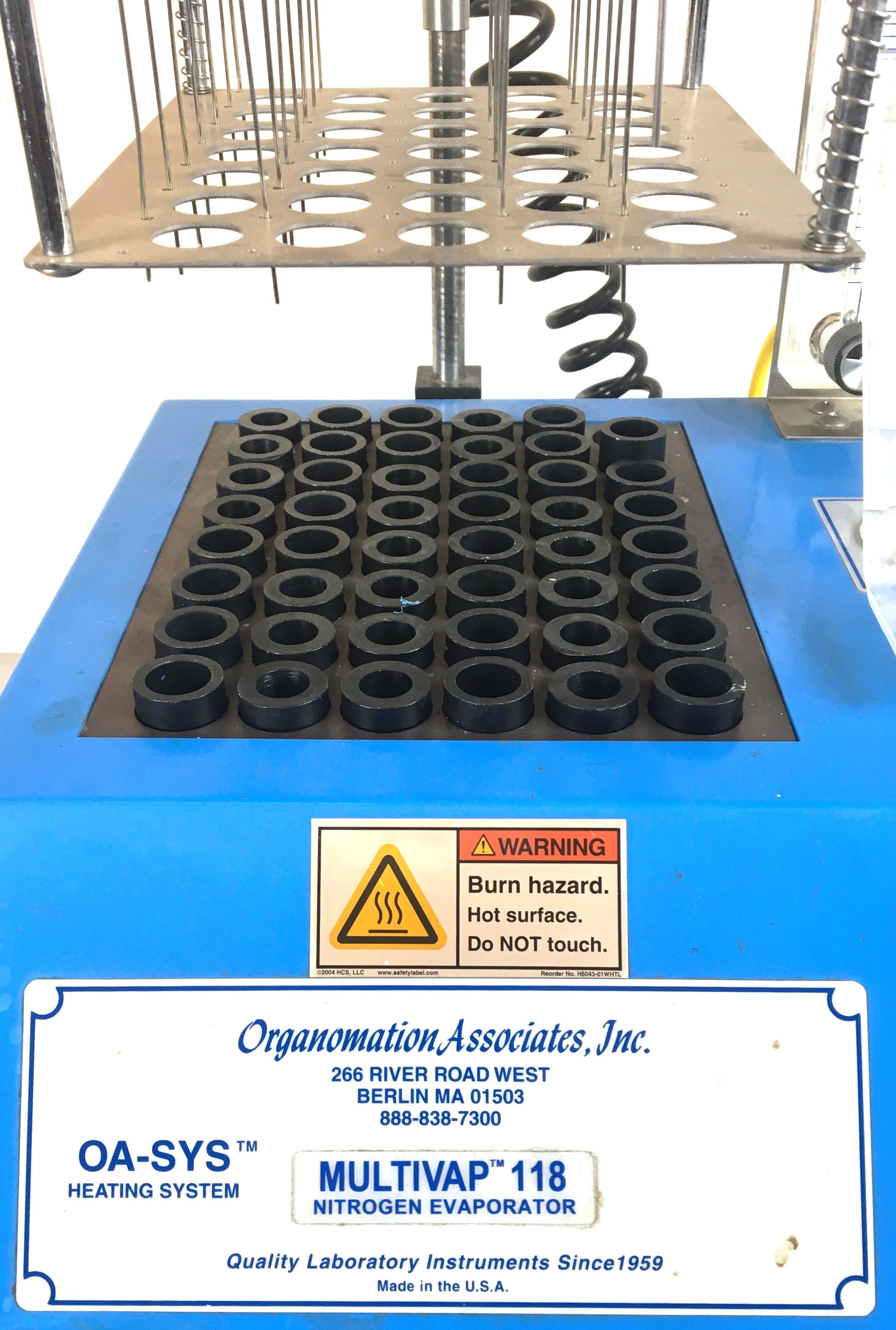 Used Organomation MultiVap 118 Nitrogen Evaporator