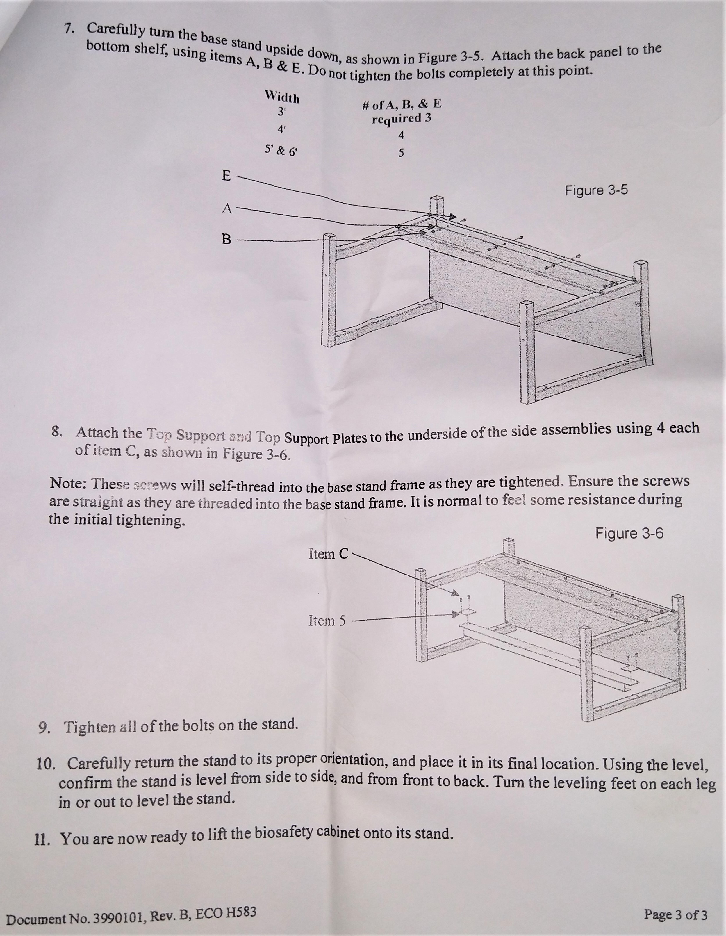 New Open Box Labconco Purifier Axiom 304411101 4-Ft Class II Type C1 Biosafety Cabinet