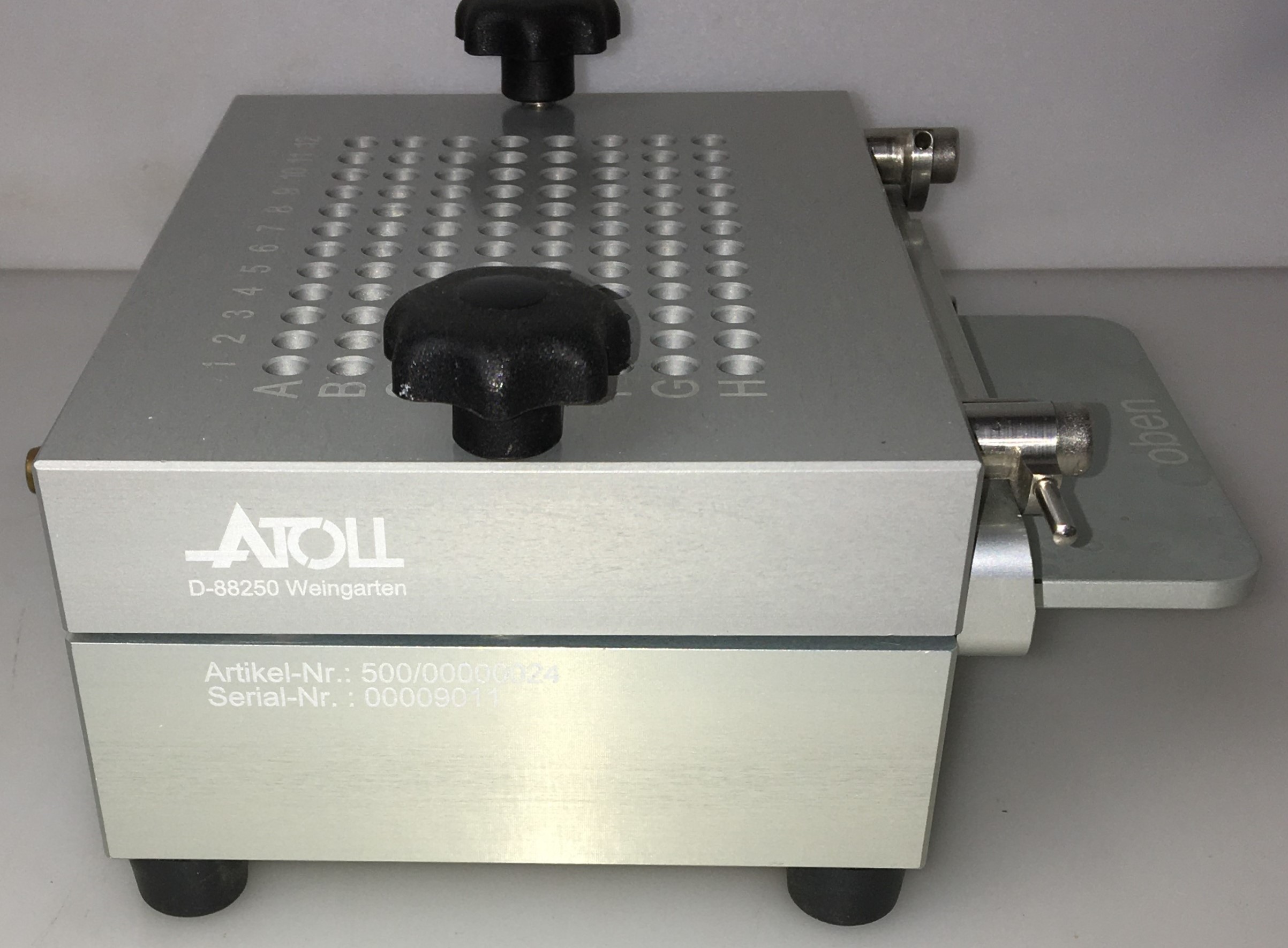 Used Atoll MediaScout ResiQuot Vacuum Manifold