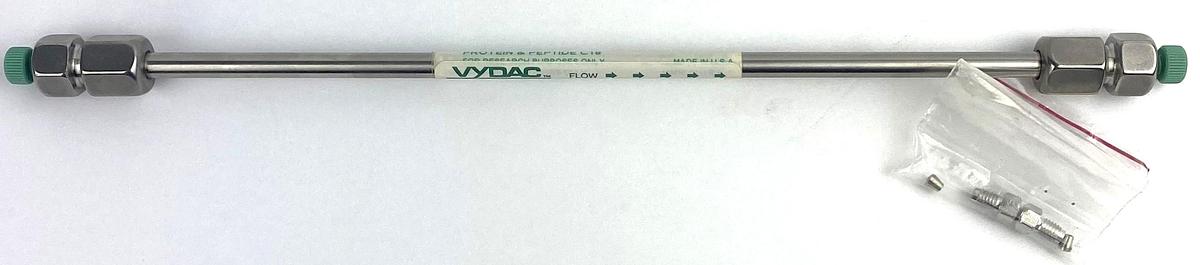 Used Vydac 218TP54 C18 Analytical HPLC Column (25 cm × 4.6 mm x 5µm)