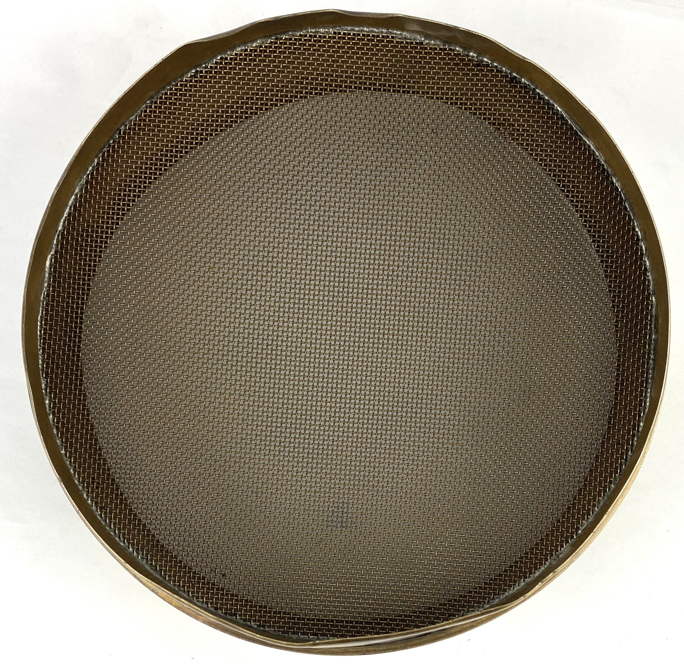 Used Tyler #18 Brass 8" Sieve (1000μm)