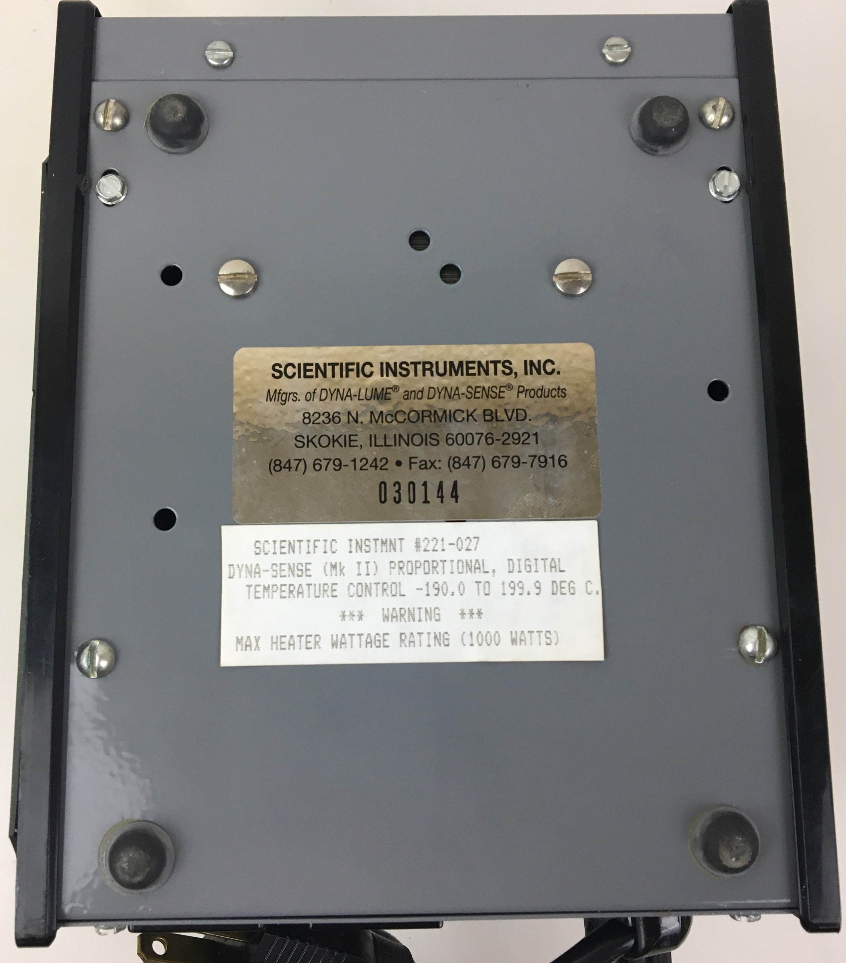 Used Scientific Instruments Dyna-Sense MK II Temperature Controller