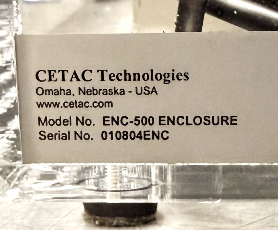 Used CETAC ASX-520 Random Access Autosampler with ENC-500 Enclosure