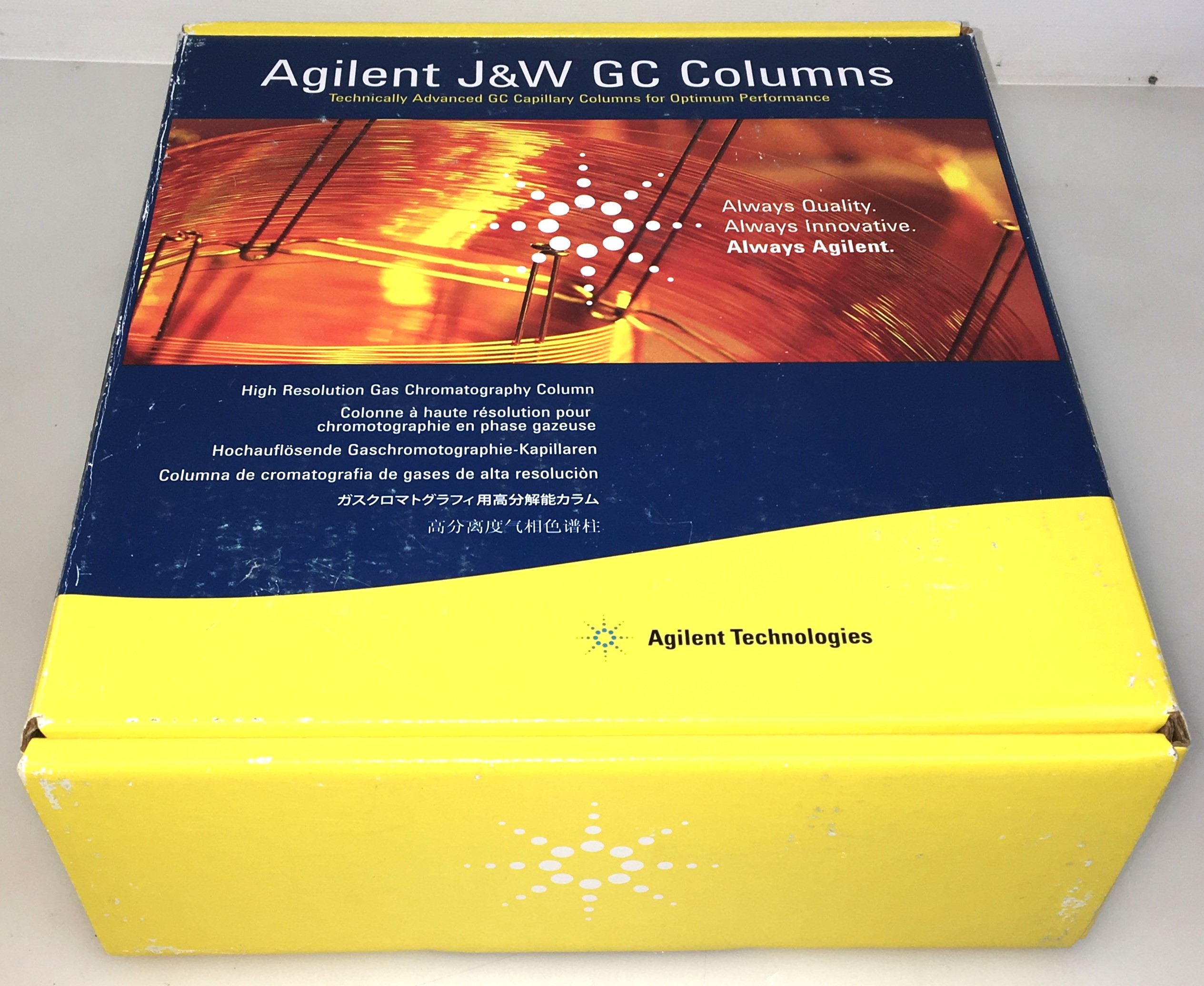 Used Agilent DB-1 (127-100A) Capillary Column (5M × 0.10mm x 0.12µm)