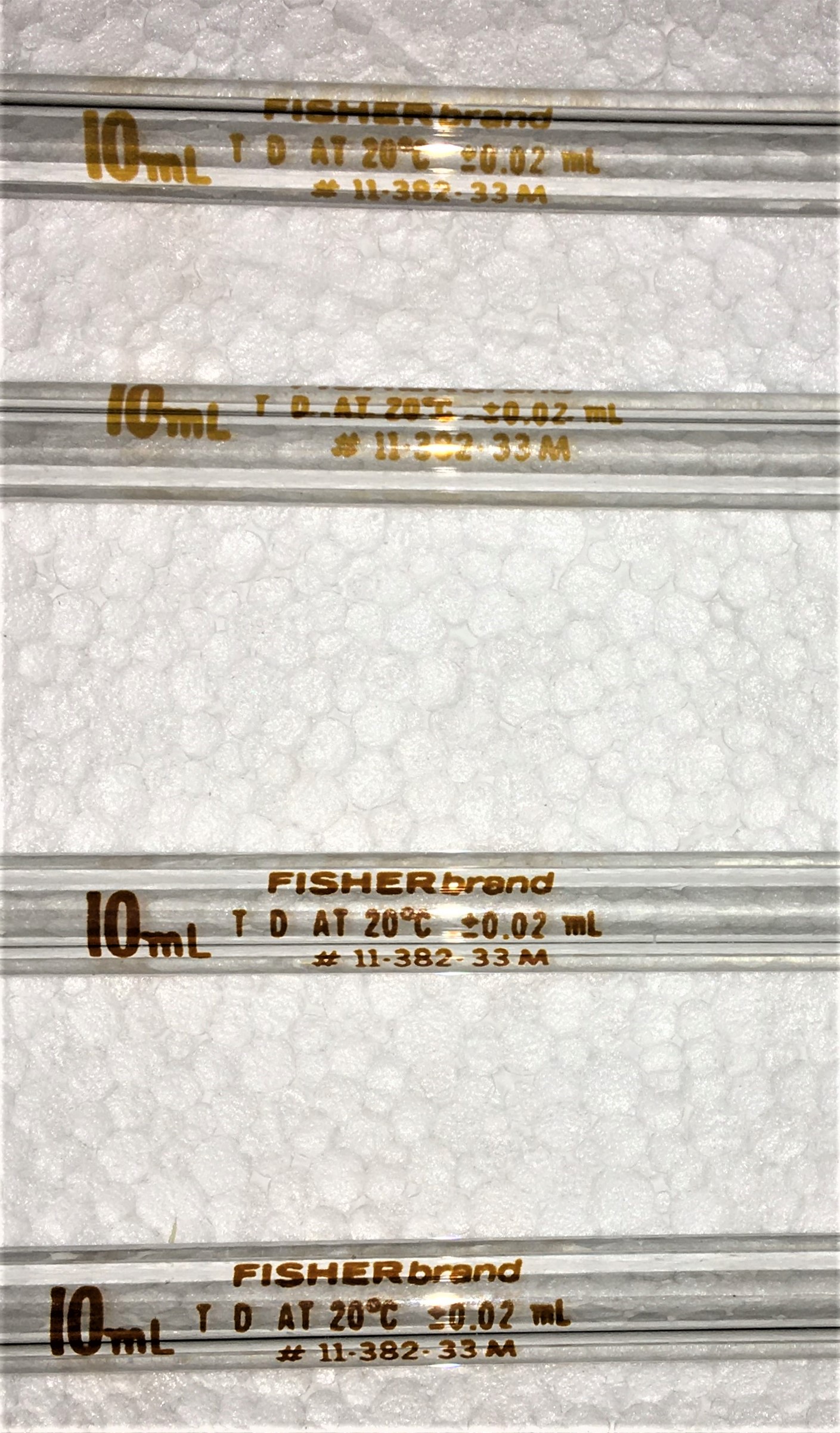 Used Fisherbrand 11-382-33M Dual-Purpose Volumetric Pipet - 10mL