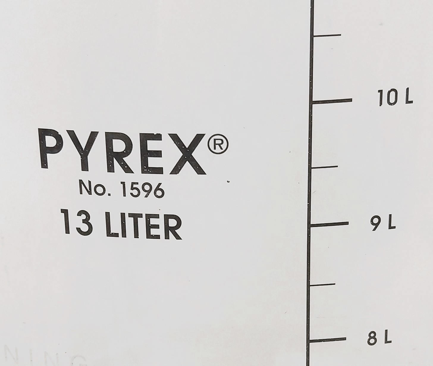 New Open Box Corning PYREX 1596-13L Carboy Solution Bottle - 13.25L