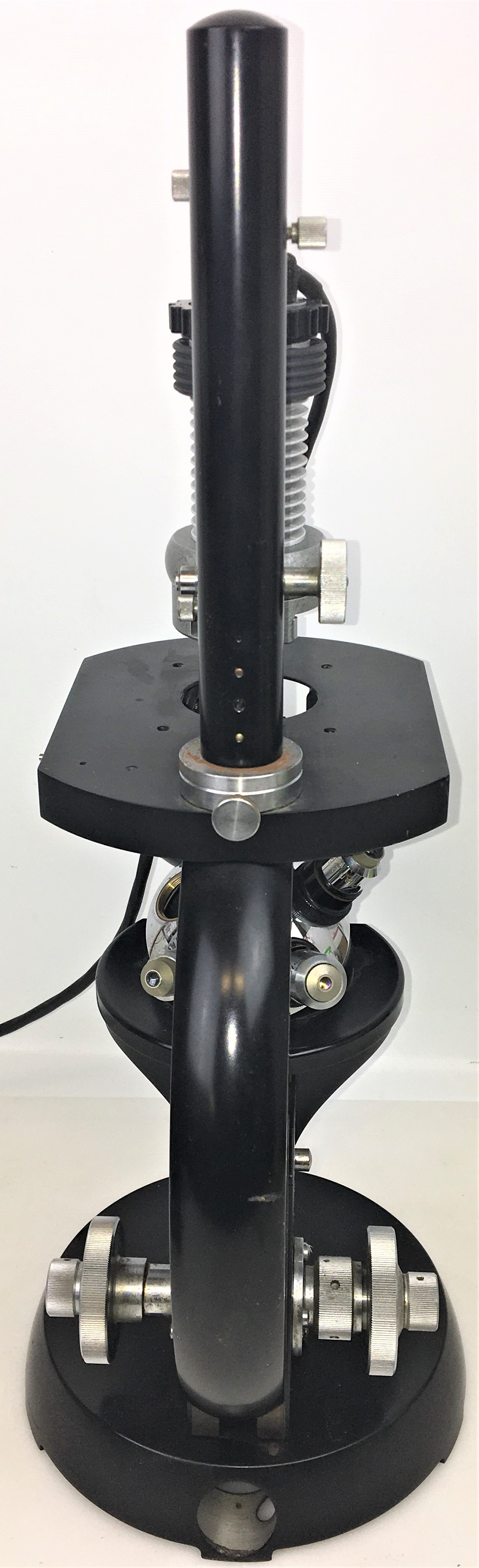 Used Carl Zeiss Inverted, Phase-Contrast Microscope with Illuminator (25X to 100X)