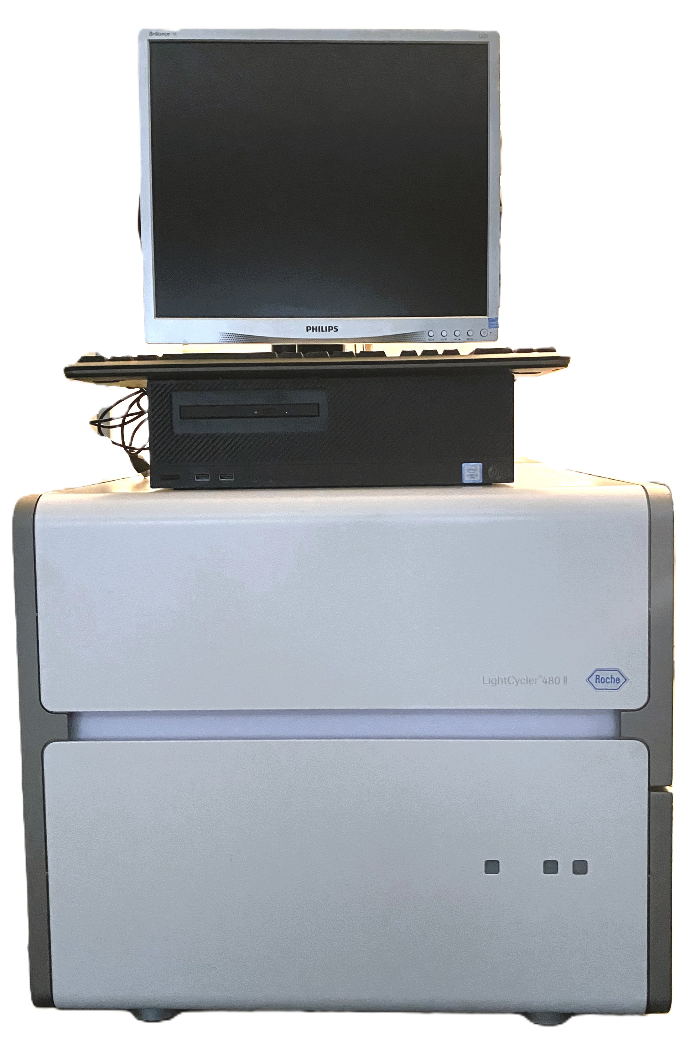 Used Roche LightCycler 480 II 96-Well Real-Time PCR with UPS and Computer