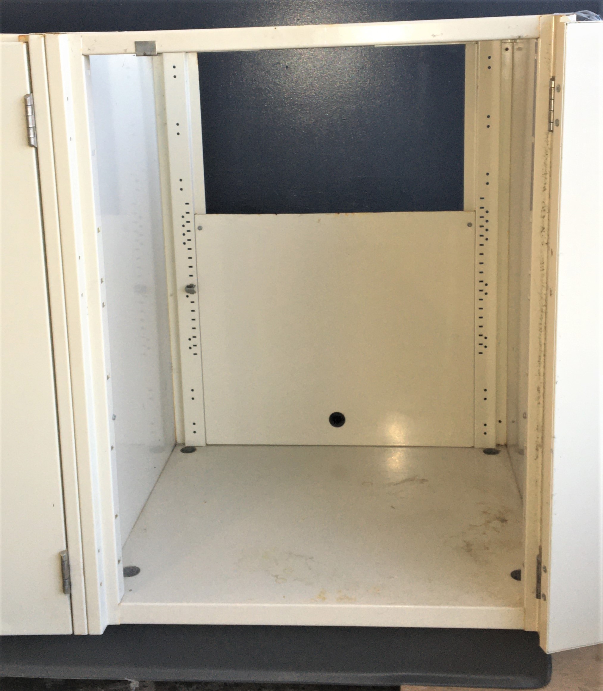Used Mott 6-Ft Base Cabinet for Fume Hood