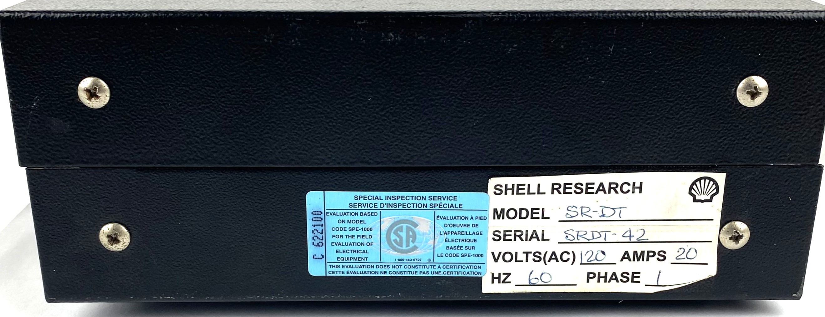 Used Shell Research Model SR-DT Power Delay Output Controller