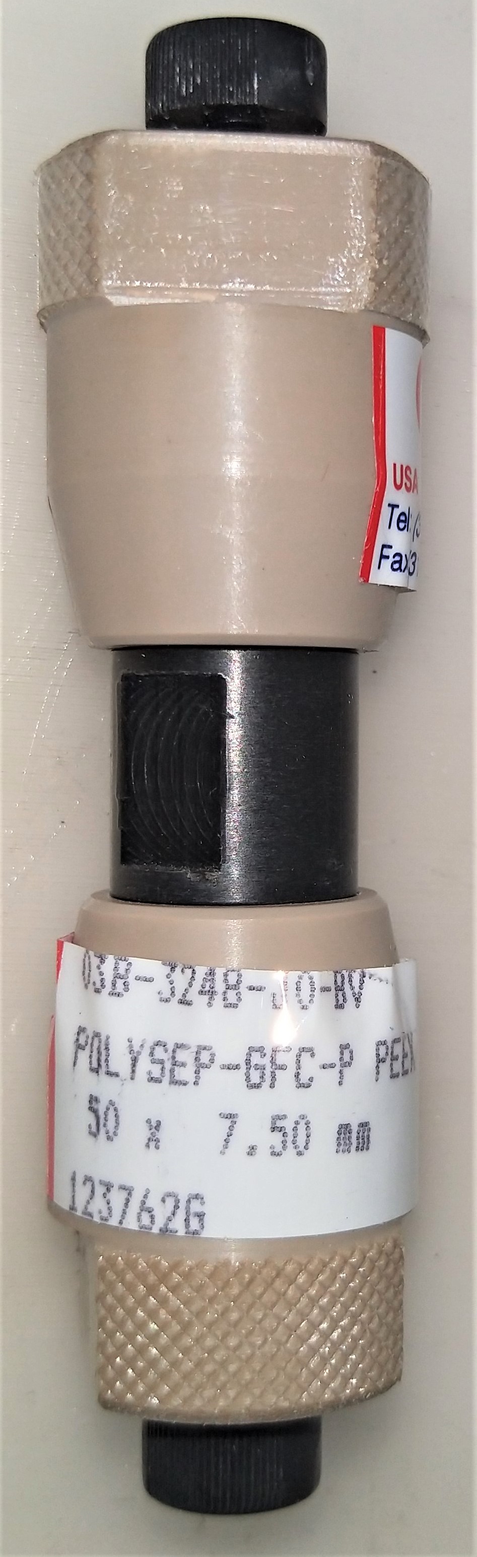 New Open Box Phenomenex Polysep-GFC-P 3000 HPLC Column with 50mm PEEK Guard (300mm x 7.5mm)
