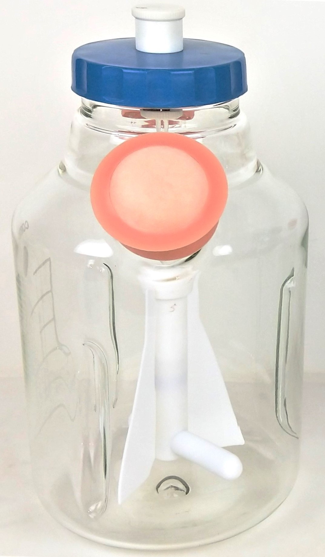 Used Corning (Bellco) ProCulture 4502-3L Double Sidearm Spinner Flask (3000mL)