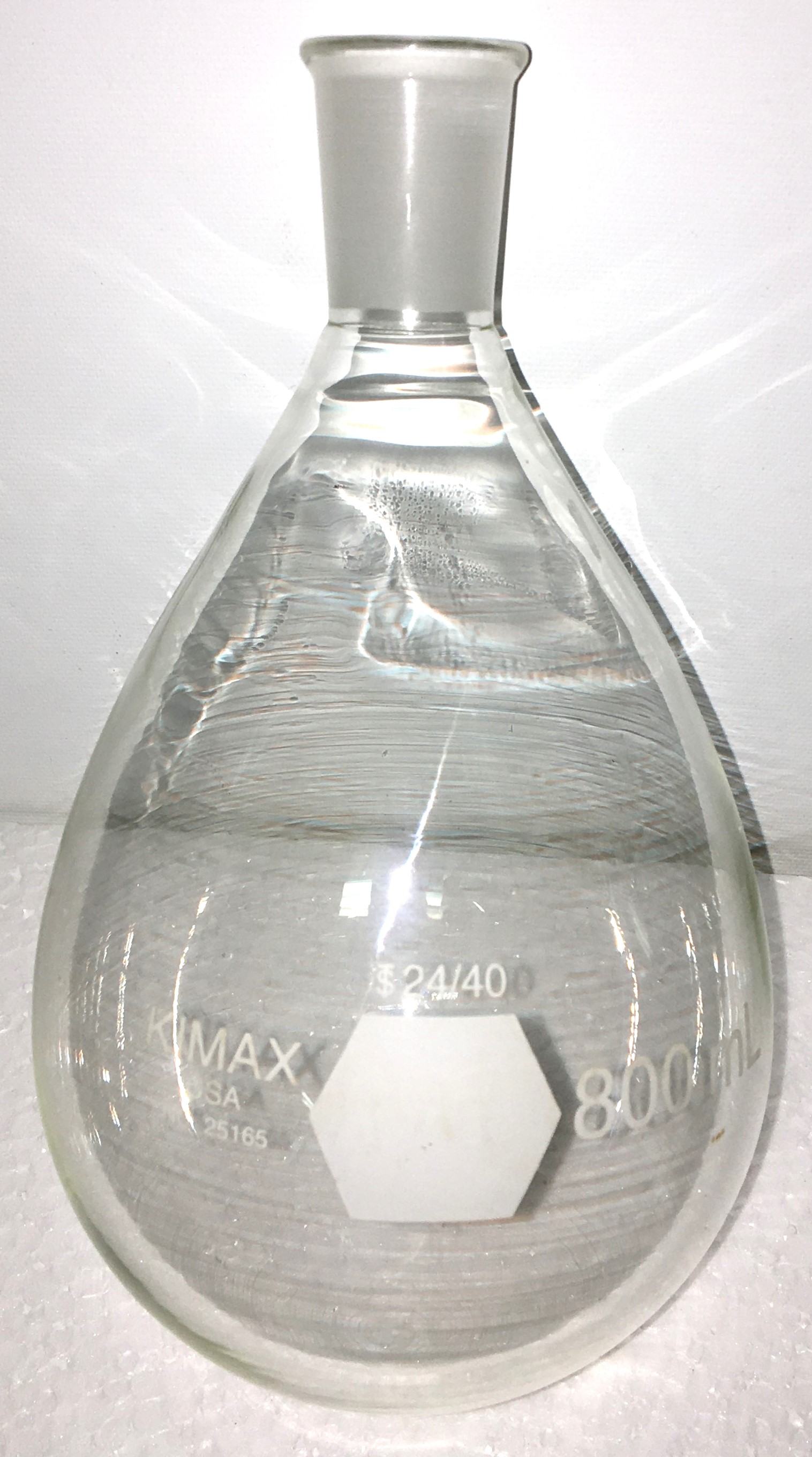 Used Kimble 25165-800 KIMAX Recovery Flask - 800mL