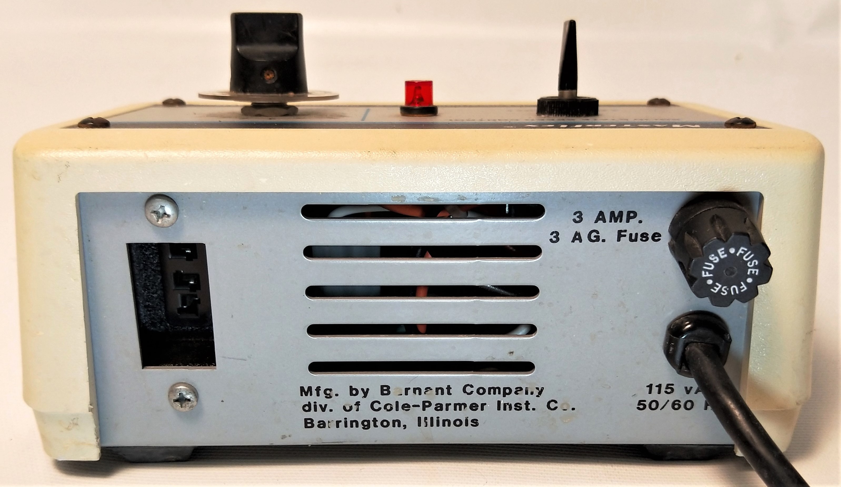 Used Cole-Parmer Masterflex 7553-30 Pump Drive with Solid State Speed Control (1-100rpm)