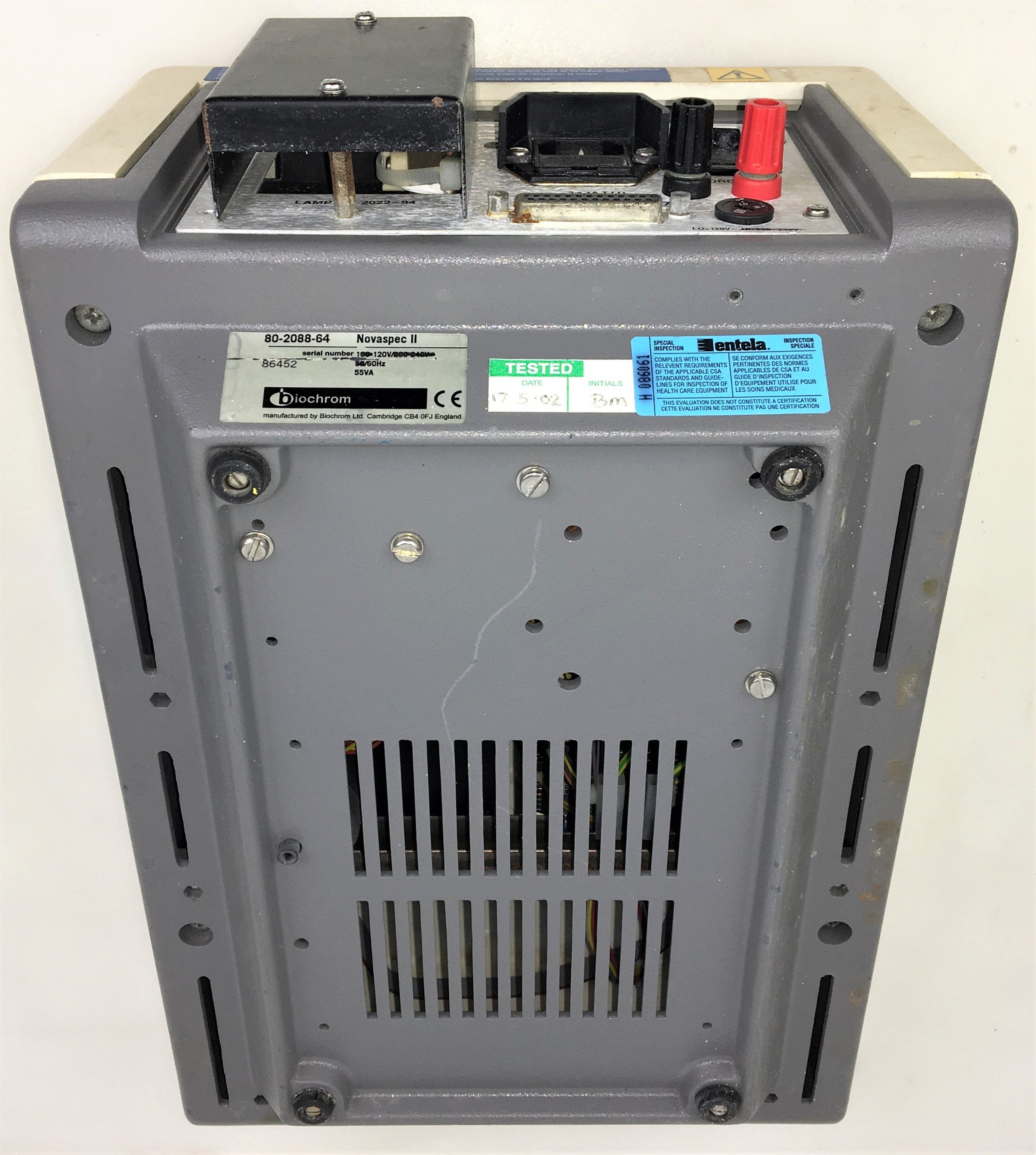 Used Biochrom Novaspec II Visible Spectrophotometer (325 to 900nm)