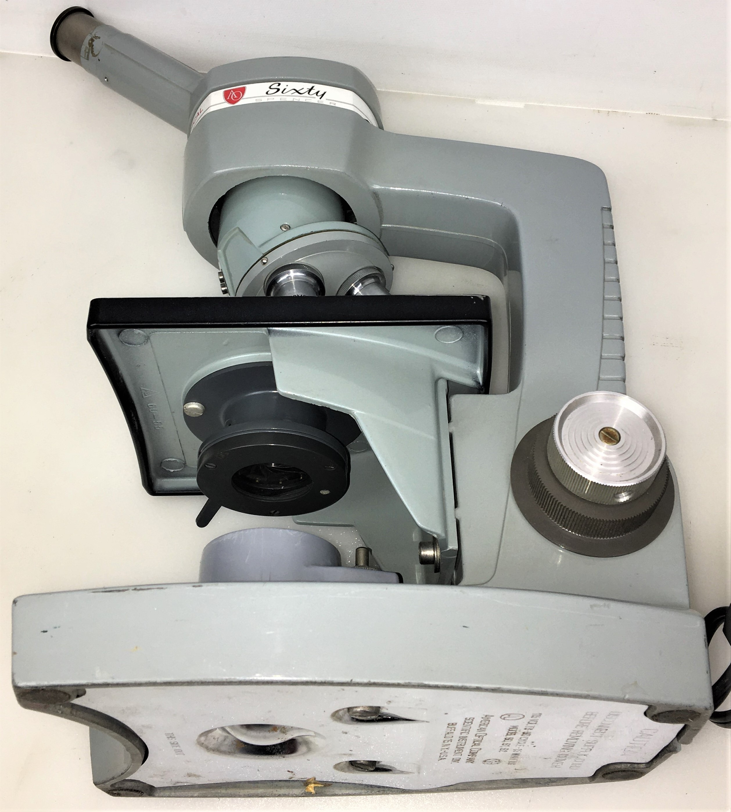 Used American Optical Spencer Sixty Monocular Microscope - 120X to 320X