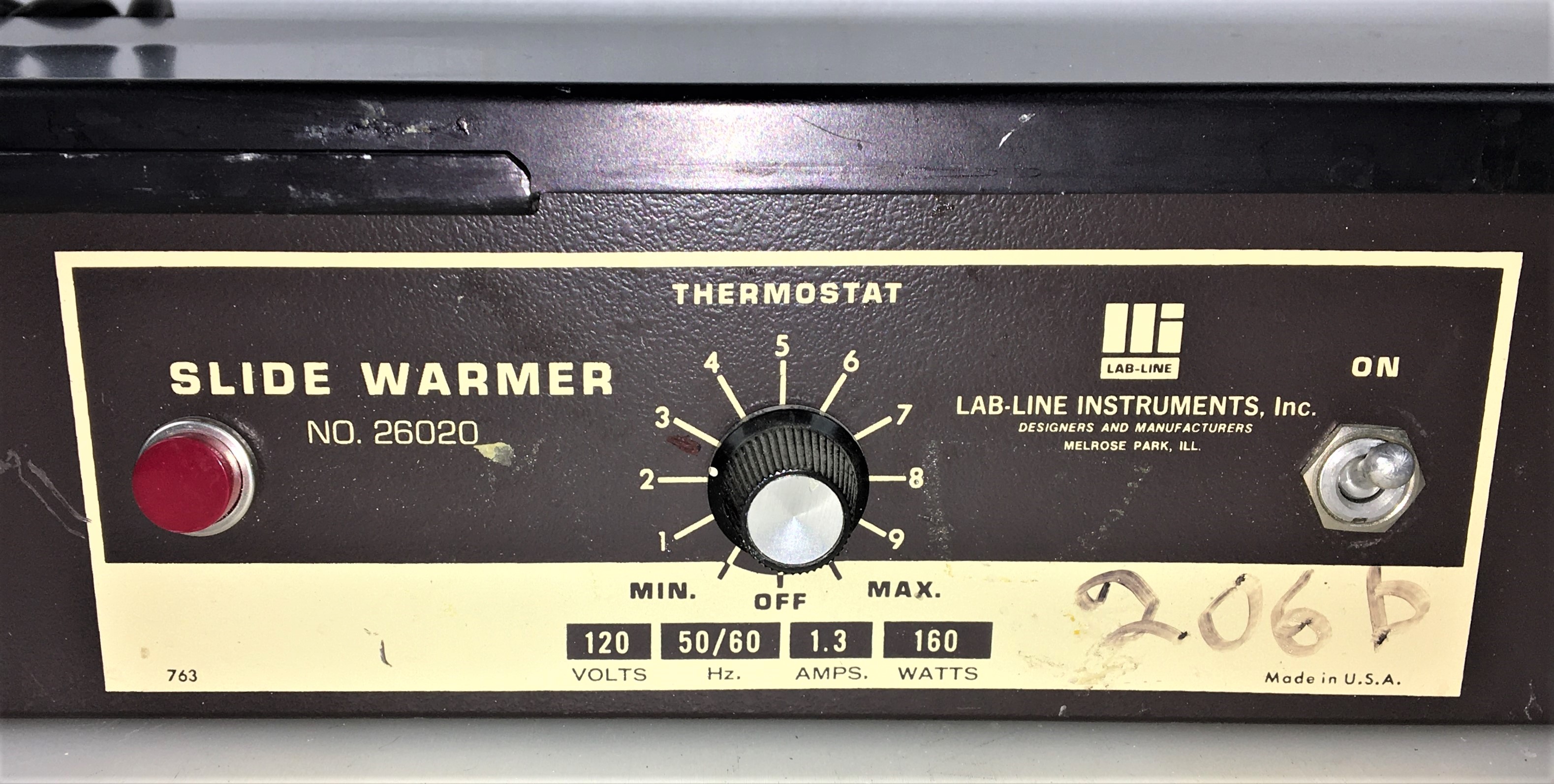 Used Lab-Line 26020 Slide Warmer