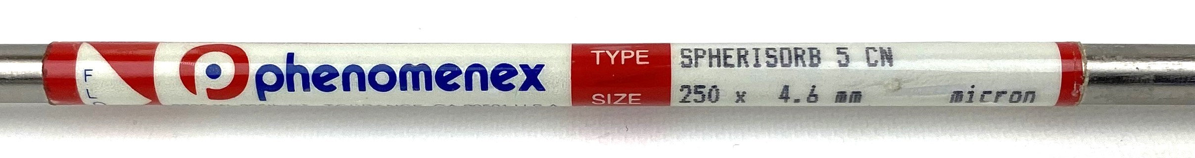 Used Phenomenex Spherisorb 5 CN LC Column (25 cm × 4.6 mm x 5µm)