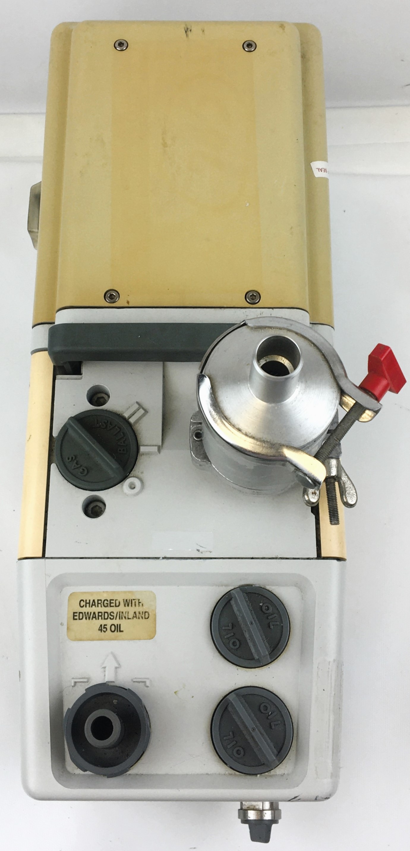 Used Edwards RV3 Rotary Vacuum Pump with Oil Trap (2.6cfm)