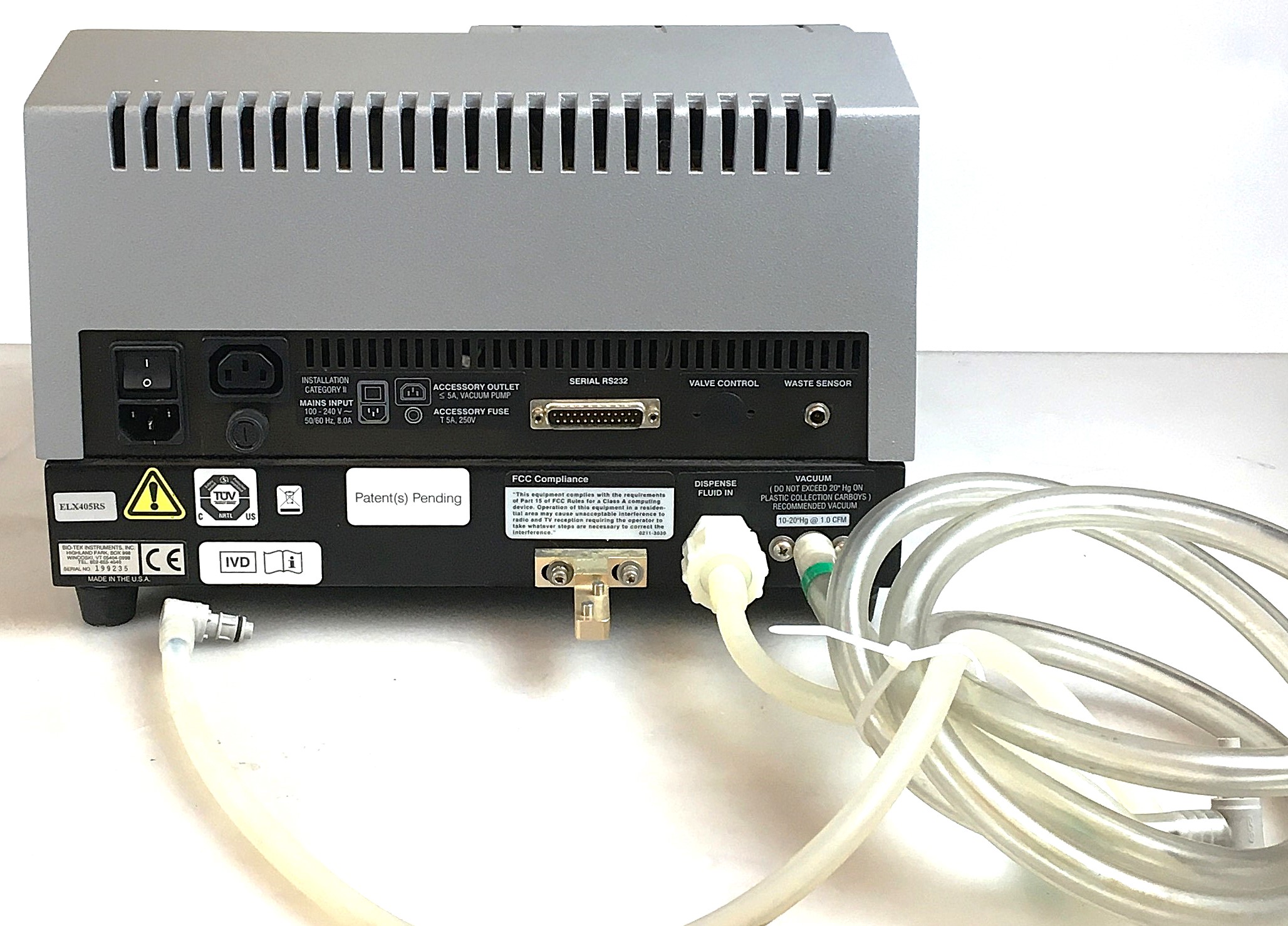 Used BioTek ELx405RS Microplate Washer