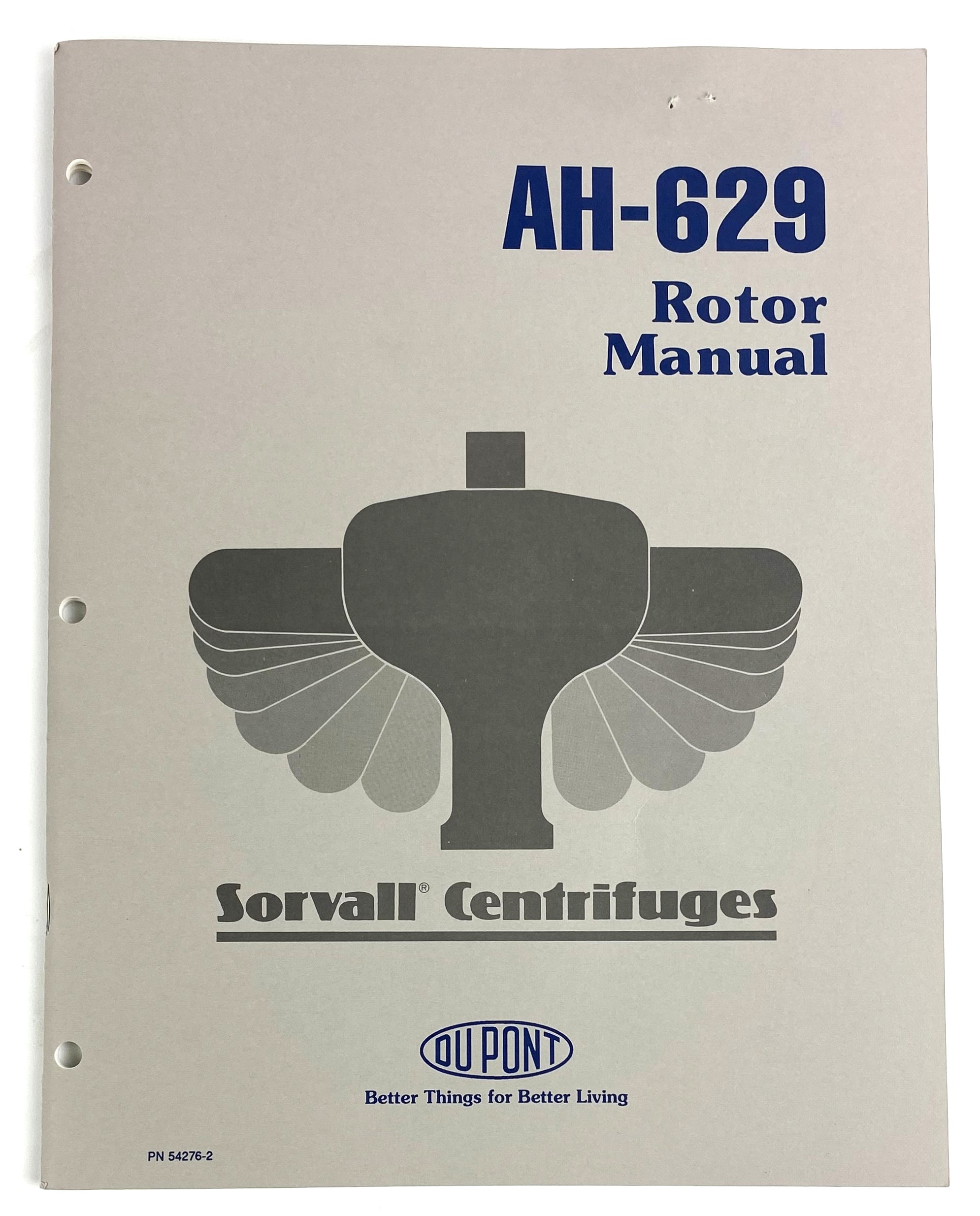 Used Sorvall (DuPont) AH-628 Swing-Out Rotor with Rack of Tubes