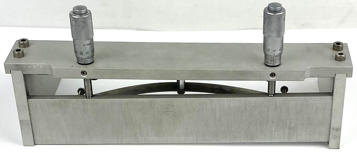 Used Elcometer 3580-1 Casting Knife Film Applicator with Films (50mm, 0-6000 µm)