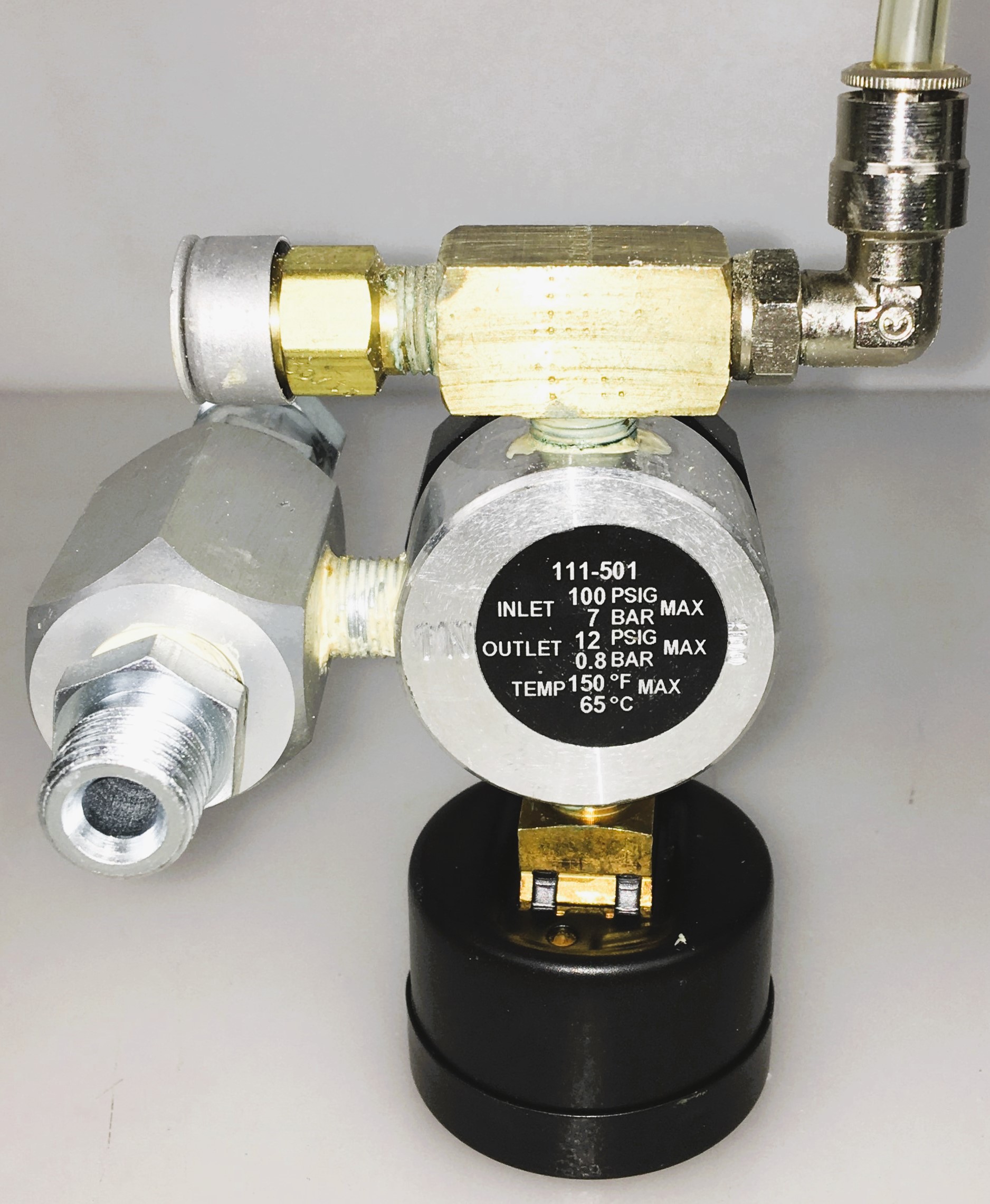 Used Pressurized Mixing-Storage Vessel (105 L / 30 Gallon)