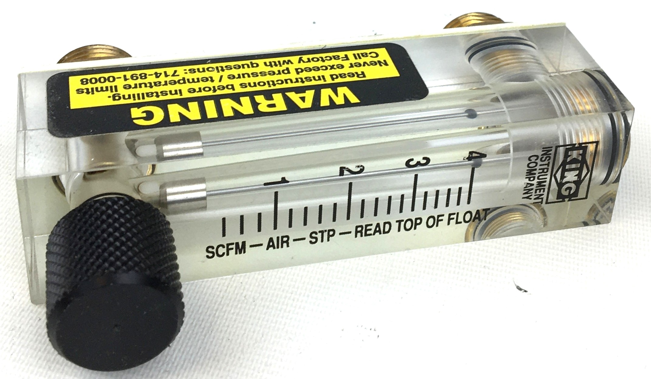 Used King 7530 Series Rotameter (50mm/2")