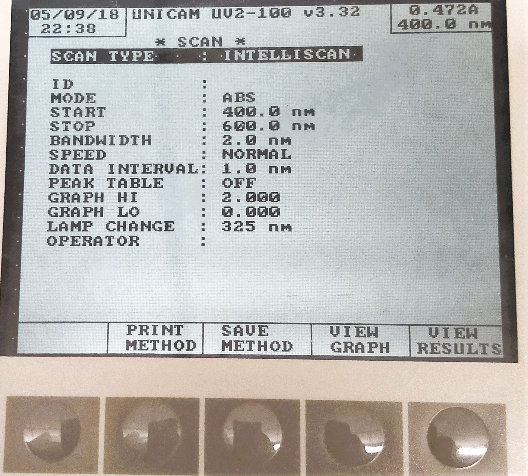 Used ATi Unicam UV2-100 UV-Visible Spectrophotometer (190 to 1100nm) - FOR PARTS