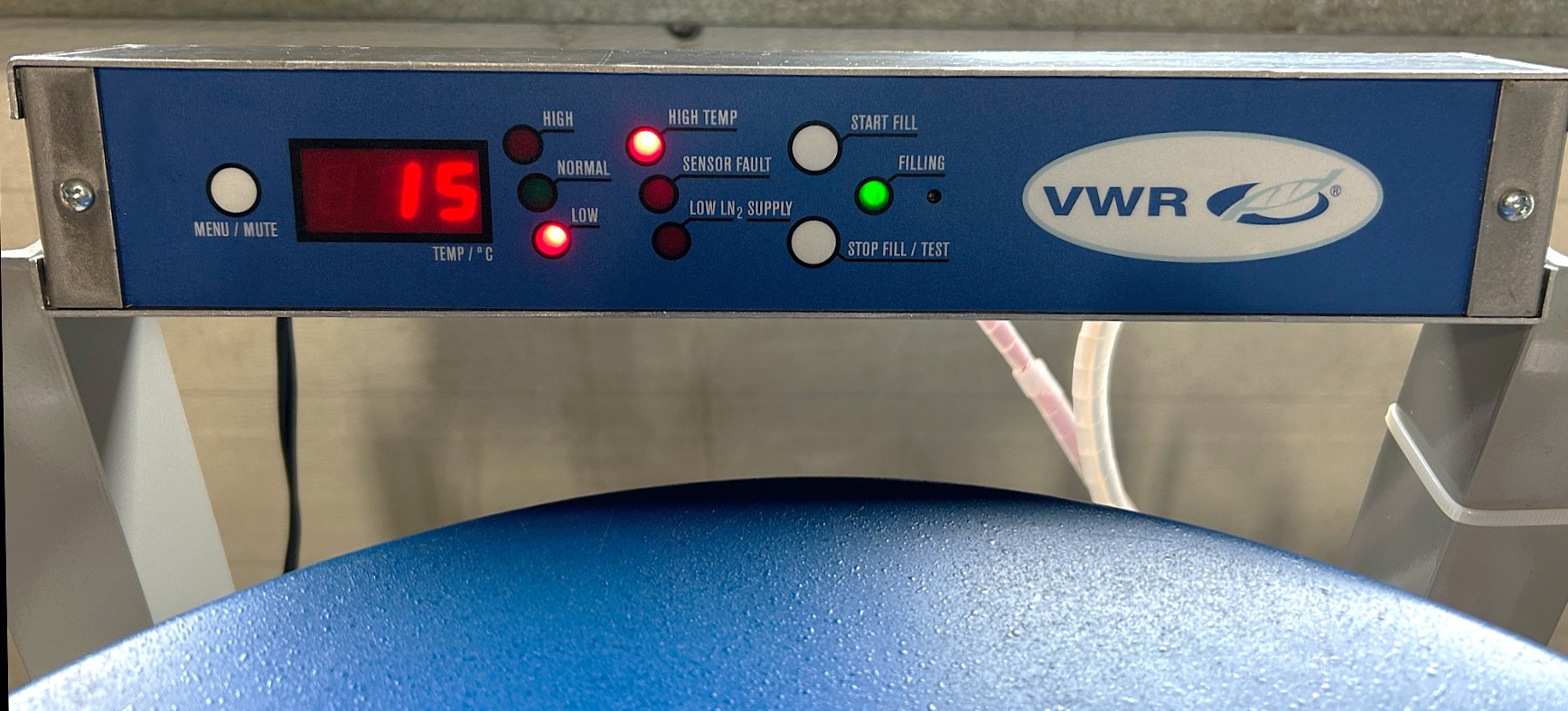 Used VWR CryoPro AFX-PS Autofill Liquid Nitrogen Tank (35L)