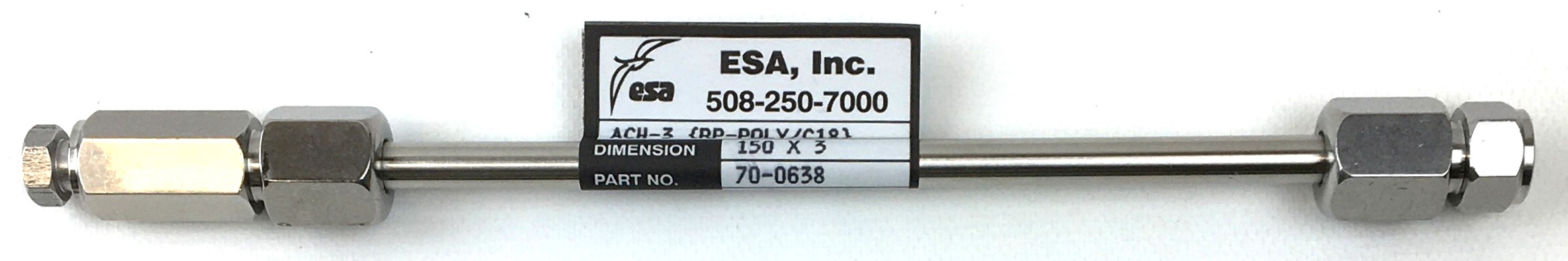 Used ESA ACH-3 (RP-Poly/C18) HPLC Column (15 cm × 3 mm x 5µm)