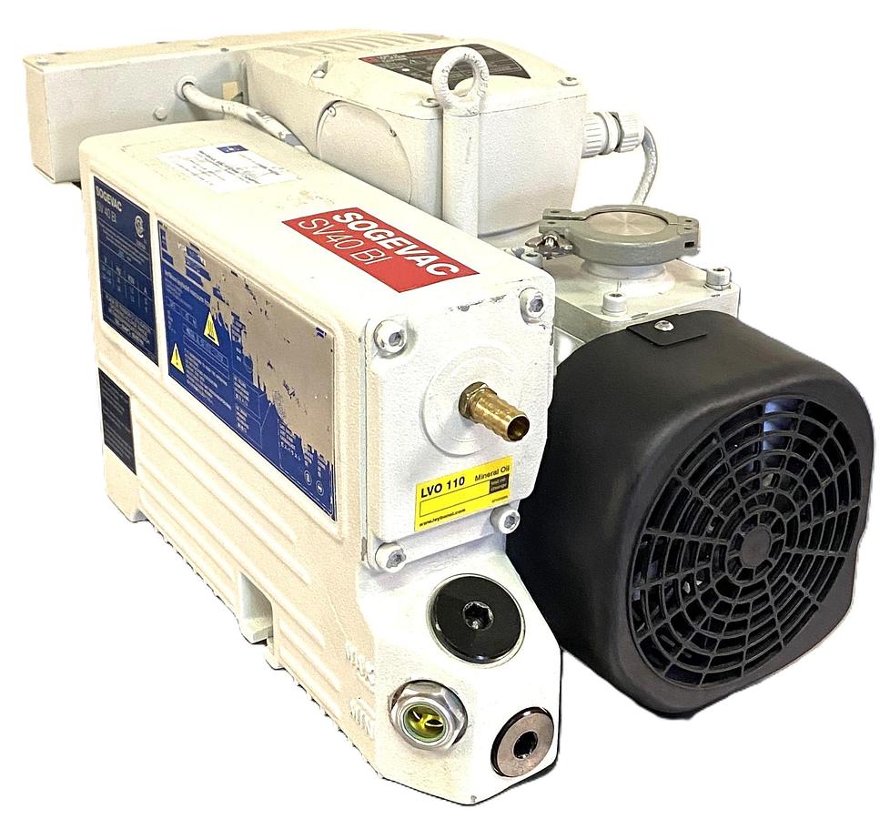 Used Leybold Sogevac SV40 BI Rotary Vacuum Pump (22.7-27.7 cfm)