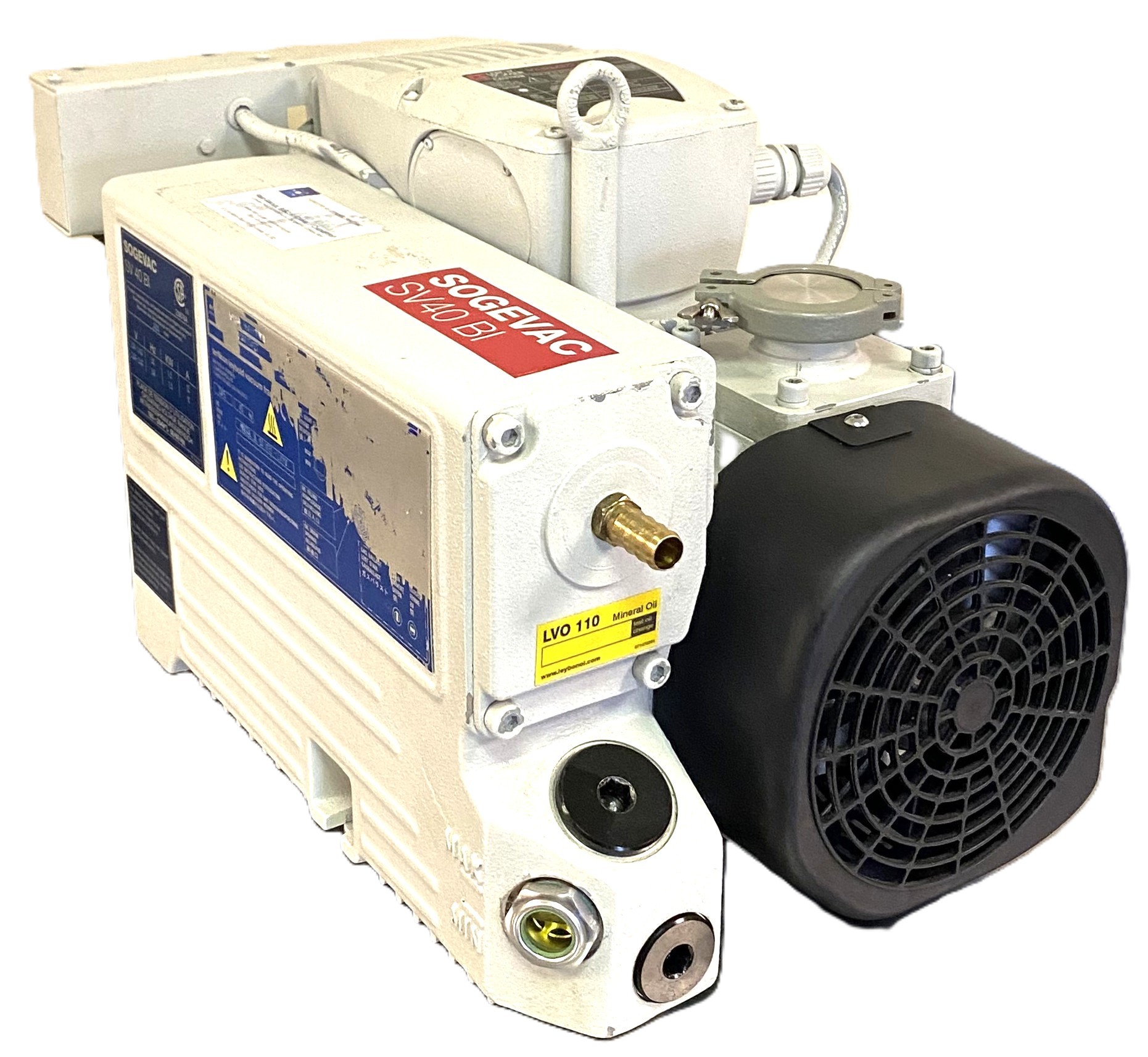 Used Leybold Sogevac SV40 BI Rotary Vacuum Pump (22.7-27.7 cfm)
