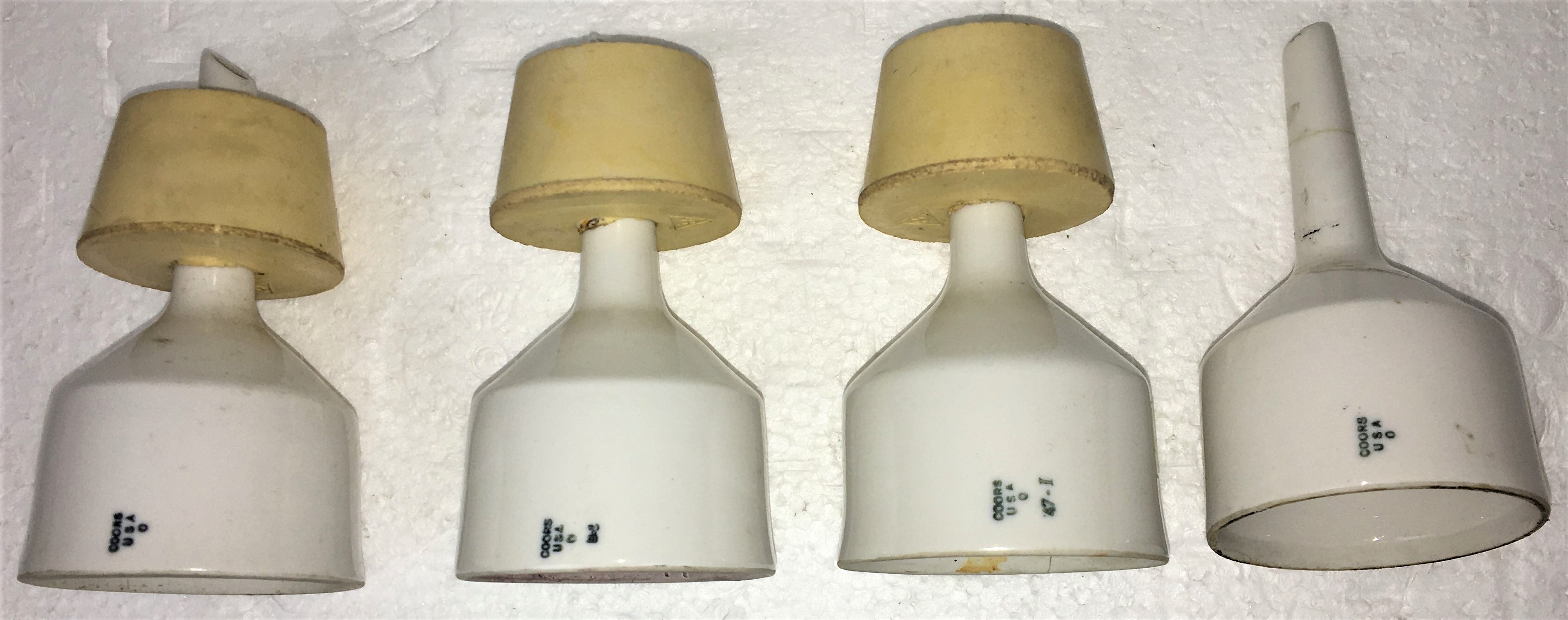 Used CoorsTek 60239 Buchner Funnel - 30mL - For 35 to 40 mm Paper