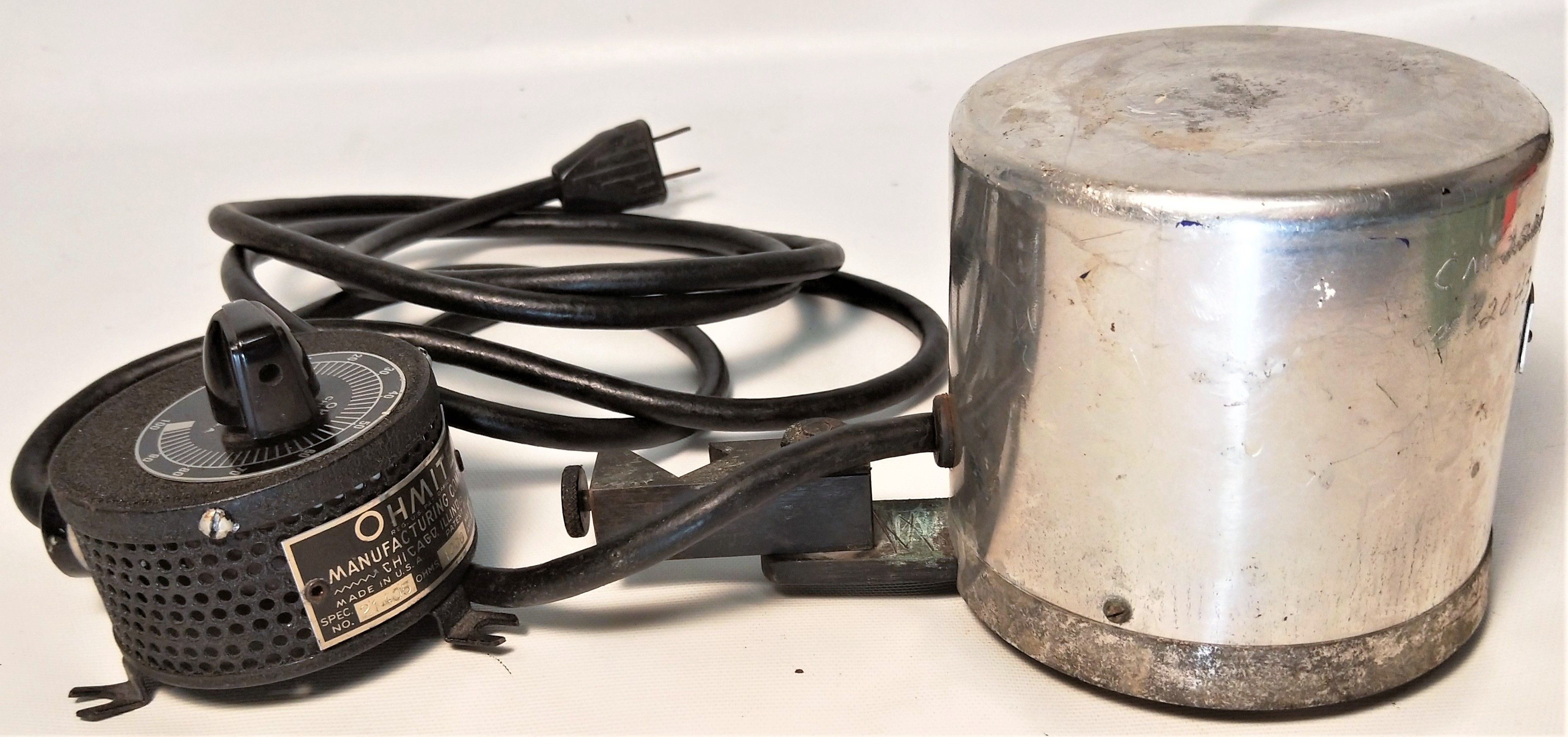 Used Thomas Magnetic Stirrer with Ohmite Controller (5.25" Diam Plate)