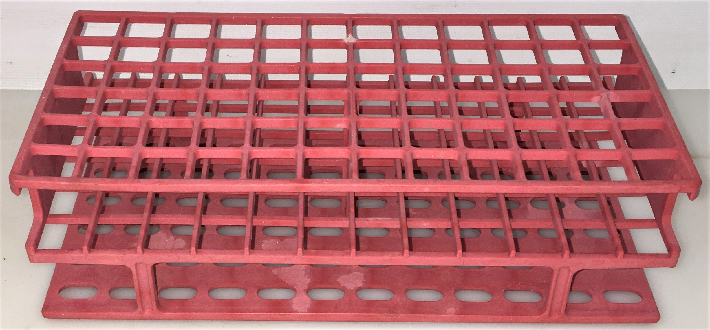 Used Nalgene 5970 Unwire Polypropylene Test Tube Rack
