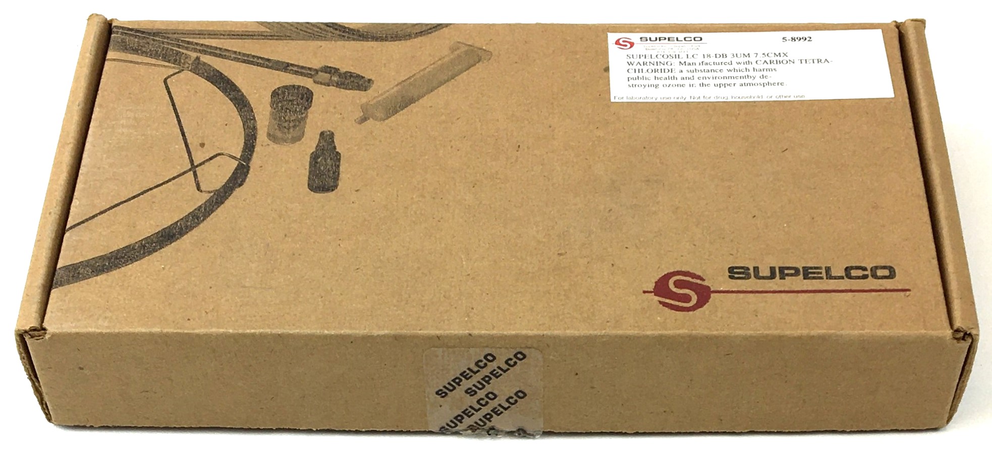 New Open Box Supelco Supelcosil LC-18-DB HPLC Column (7.5 cm × 4.6 mm x 3µm)